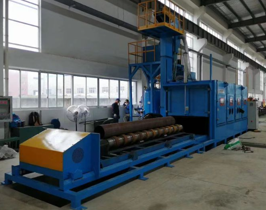 长沙喷砂机在管道除锈中的现场施工应用